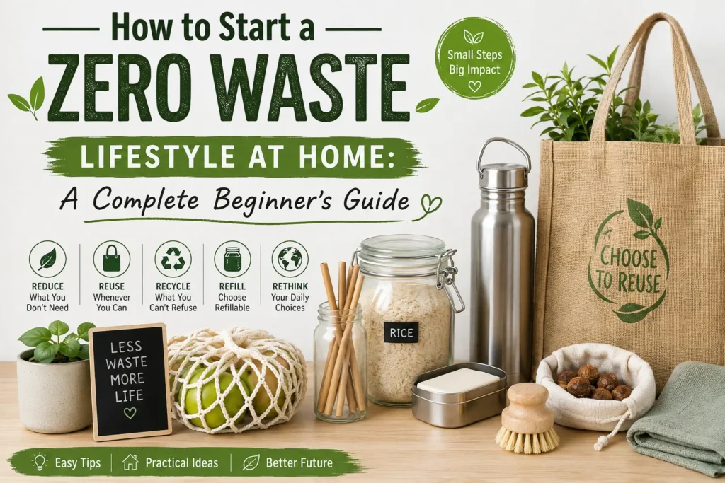 How to Start a Zero Waste Lifestyle at Home: A Complete Beginner’s Guide how to start a zero waste lifestyle at home