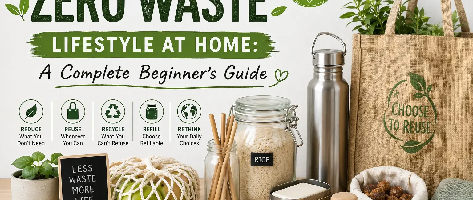 how to start a zero waste lifestyle at home