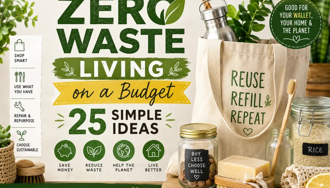 Zero waste living on a budget