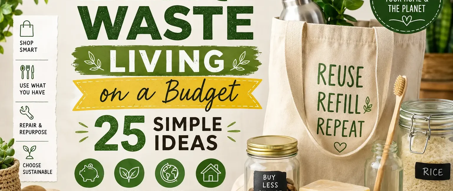 Zero waste living on a budget