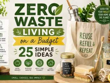 Zero waste living on a budget