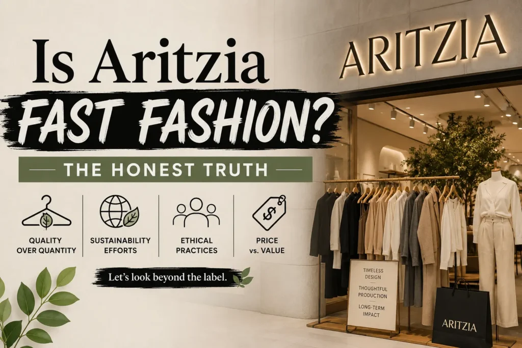 Is Aritzia Fast Fashion? The Honest Truth Behind the “Everyday Luxury” Label Is Aritzia fast fashion