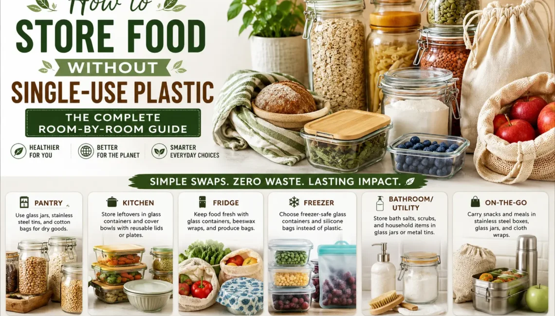 plastic-free food storage