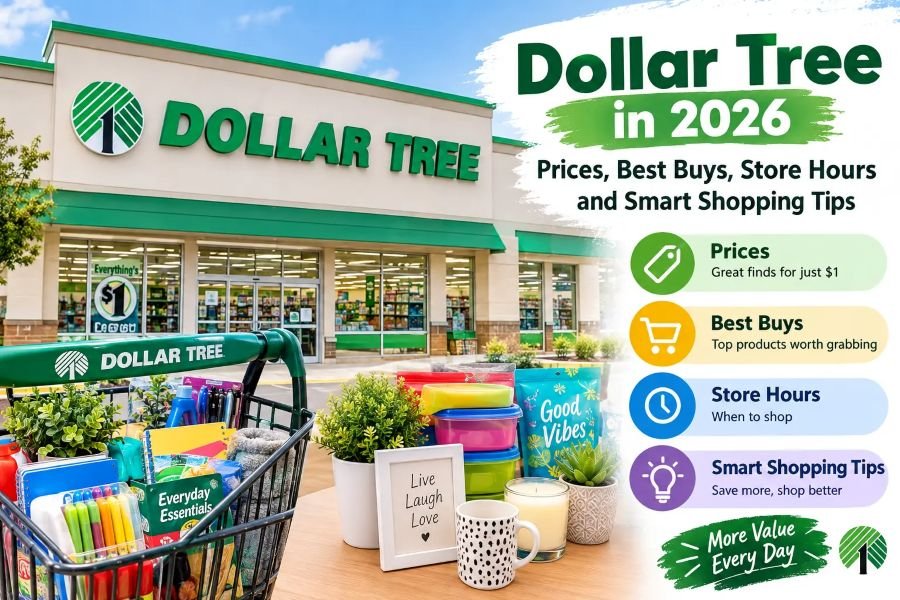 Dollar Tree in 2026: Prices, Best Buys, Store Hours and Smart Shopping Tips Dollar Tree
